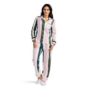 NWT Peloton Organic Cotton Classic Pajama Set in women’s size small